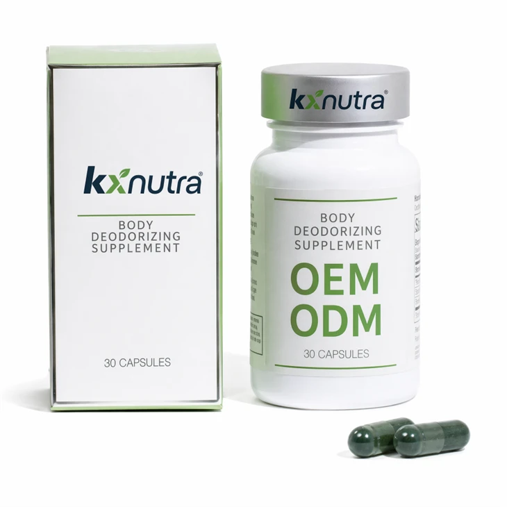Body Deodorant Supplement Capsules