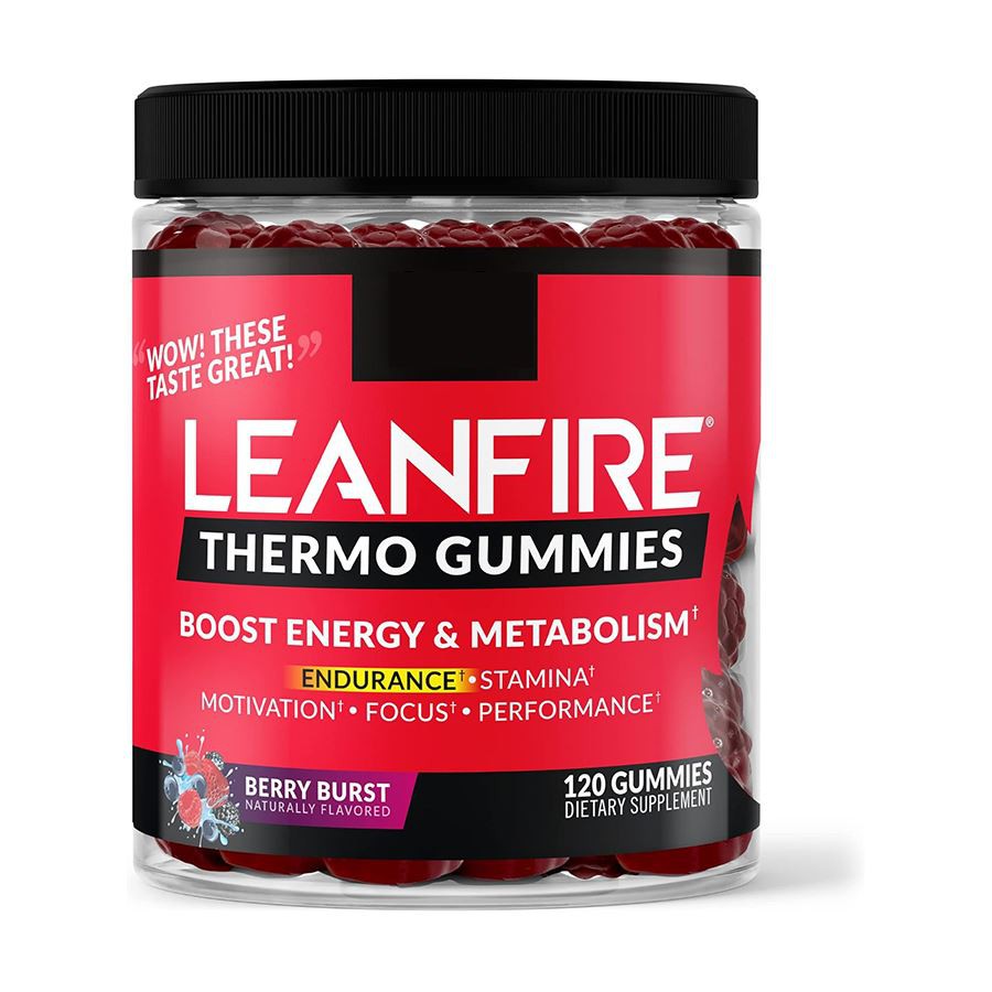 Leanfire Thermo Gummies Energize Tvoj dan, uzdignite svoje performanse