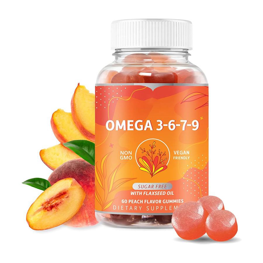 Omega 3 6 7 9 Gumima ukusan, prehrani za prehrambene opreme