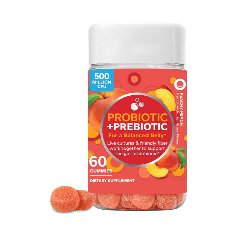 Peachy Breskva Probiotic Prebiotic Gummies