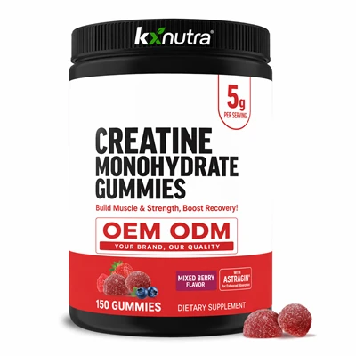Creatine Monohydrate Gummies Muscle Growth