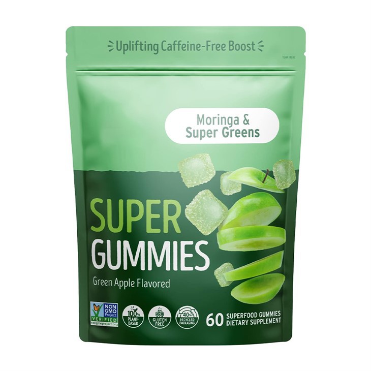 SuperGummies nutriont-pakirani gumi zasnovan na biljnim za svakodnevnu vitalnost